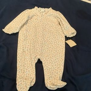 NWT Ralph Lauren footie pajamas size 6 mo